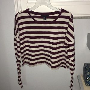 Forever 21 striped long sleeve